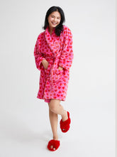 Shiraleah Hearts Robe, Pink by Shiraleah Shiraleah 