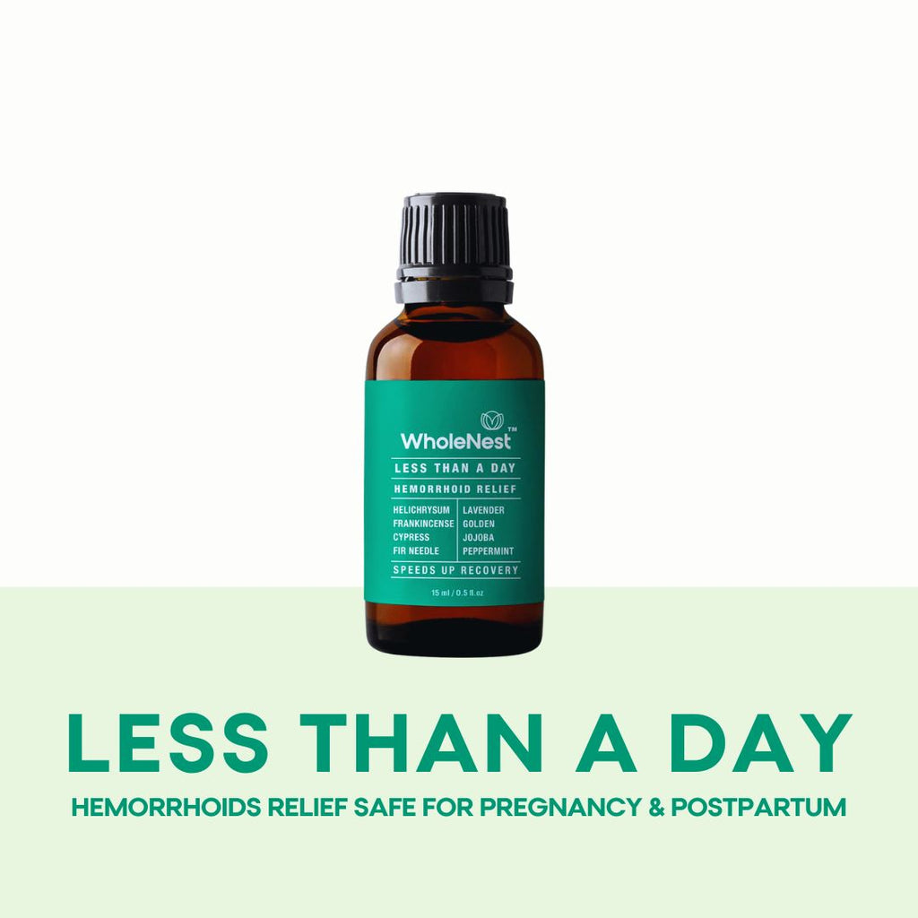 Less Than A Day | Hemorrhoids Relief Safe for Pregnancy & Postpartum Wellness WholeNest 