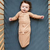 PREEMIE 24 HOUR CONVERTIBLE GOWN | SANDSTONE Baby Gowns goumikids 