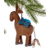 Donkey Ornament Christmas Ornaments Silk Road Bazaar OS 