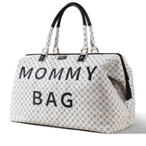 Mommy Travel Bag Diaper Bags SUNVENO White 