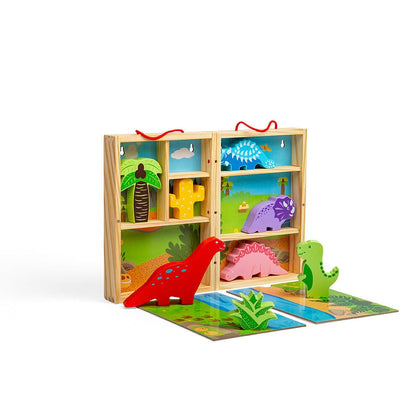 Dinosaur Animal Playbox by Bigjigs Toys US Bigjigs Toys US 