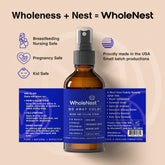 Nasal Congestion Relief, Stuffy Nose, Allergy Room & Pillow Spray, Go Away Cold by WholeNest Postpartum Care WholeNest 