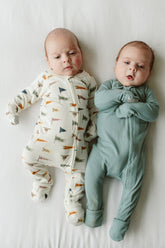 GROW WITH YOU FOOTIE + SNUG FIT | POOLSIDE Onesies goumikids 