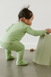 GROW WITH YOU FOOTIE + SNUG FIT | MATCHA Onesies goumikids 
