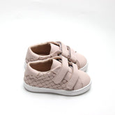 Leather Woven Sneaker | Color 'Dusty Pink' Shoes Consciously Baby 2 (Soft Sole) 