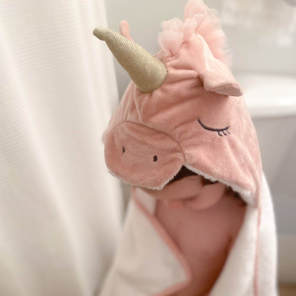 Unicorn Baby Terry Towel Bathrobe MON AMI 
