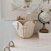 Rattan Lily Basket Set | Butter Cream Baskets Olli Ella 