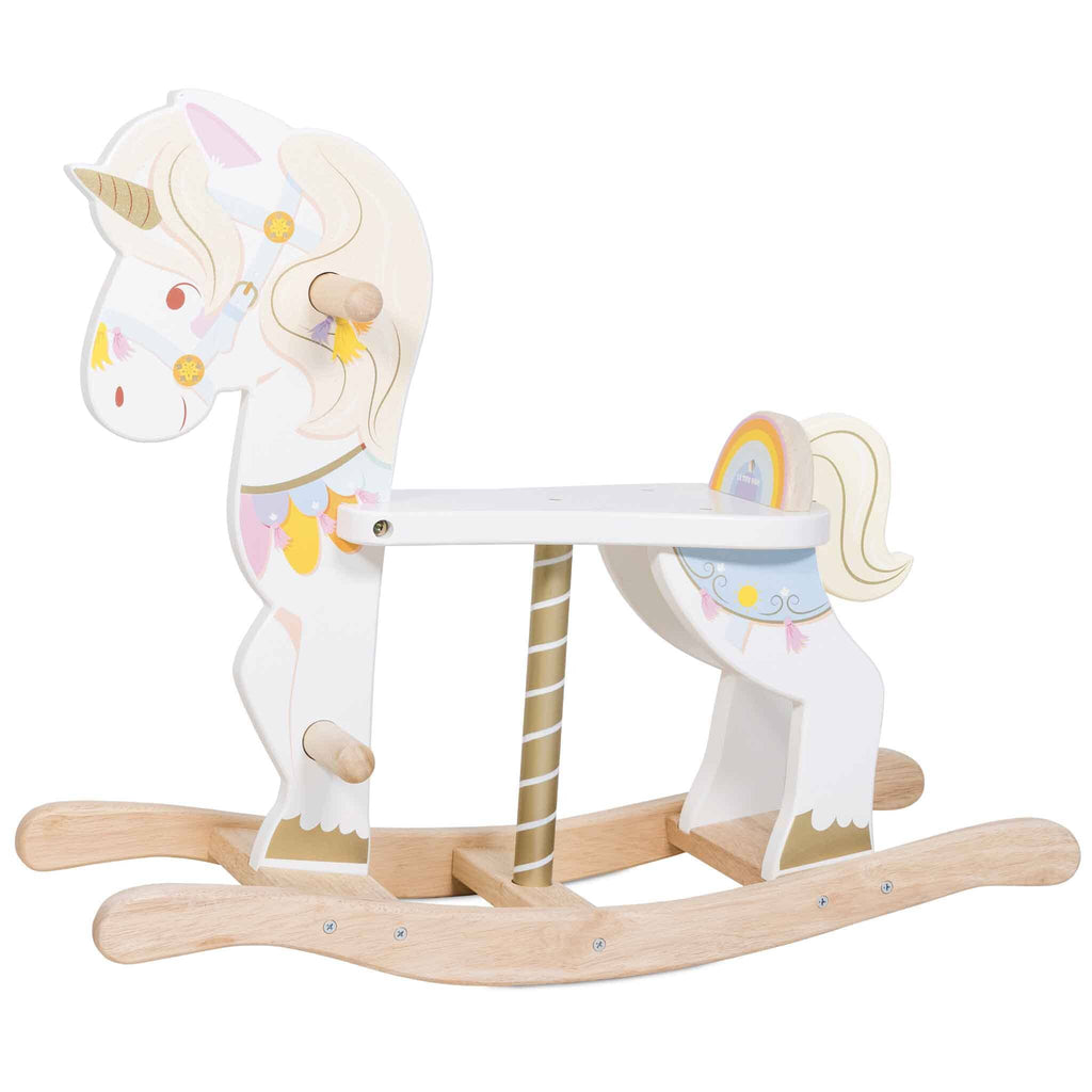 Magical Rocking Unicorn Carousel Push & Pedal Riding Vehicles Le Toy Van, Inc. 