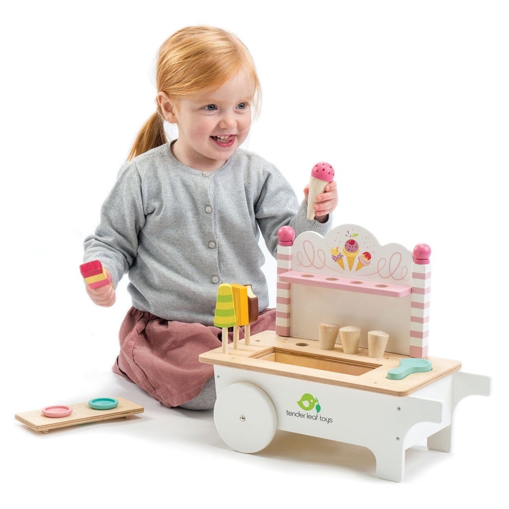 Ice Cream Cart Play Kitchens Tender Leaf Toys 