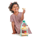 Birdie Afternoon Tea Stand Play Foods Tender Leaf Toys 