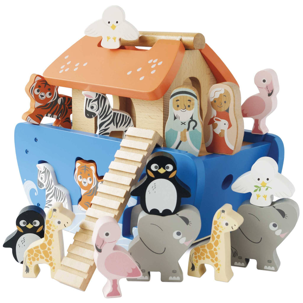 Noah's Ark & Animals Shape Sorter Educational Toys Le Toy Van, Inc. 
