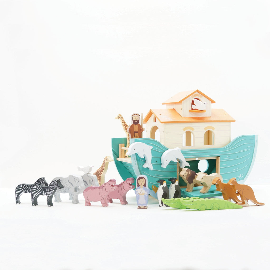 Noah's Great Wooden Ark & Animals Educational Toys Le Toy Van, Inc. 