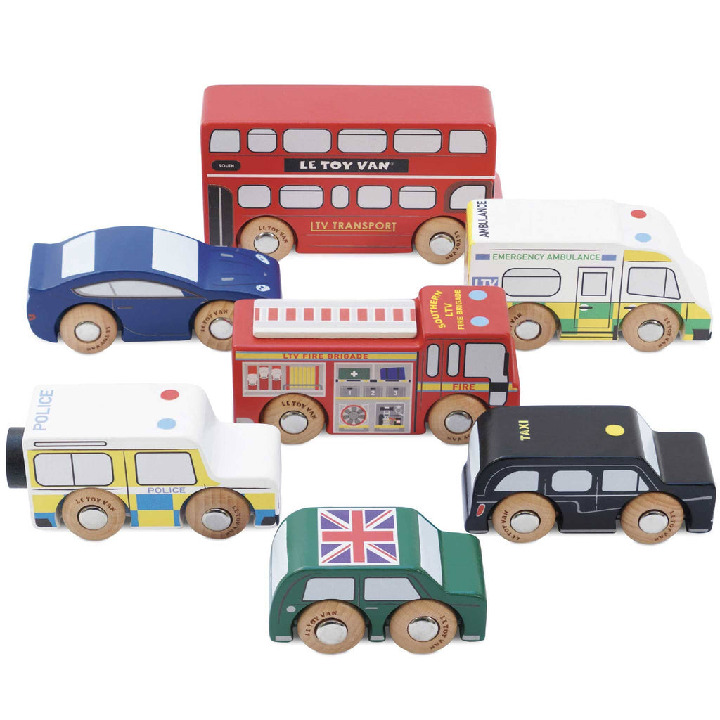 London Toy Car Set Toy Cars Le Toy Van, Inc. 