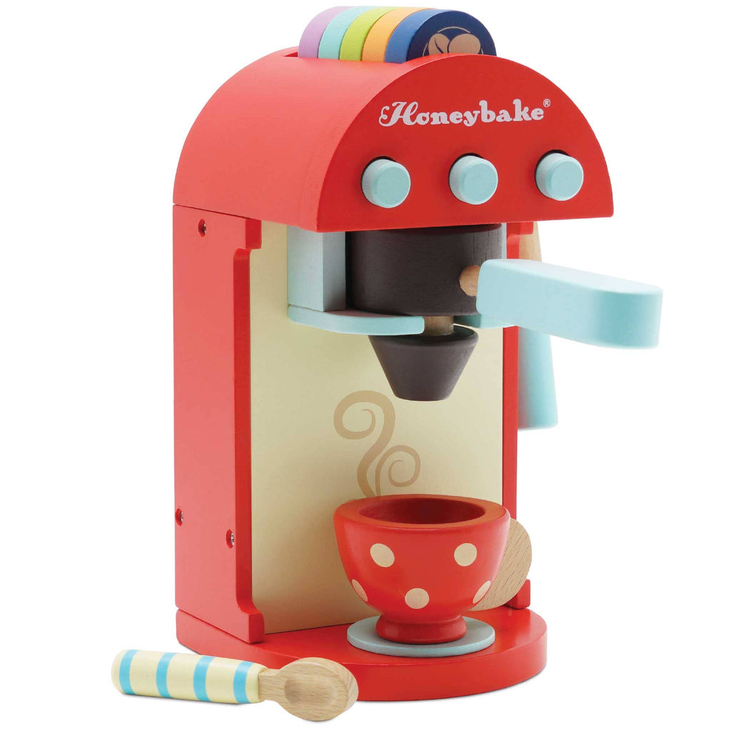 Wooden Toy Coffee Machine & Pods Toy Kitchens & Play Food Le Toy Van, Inc. 