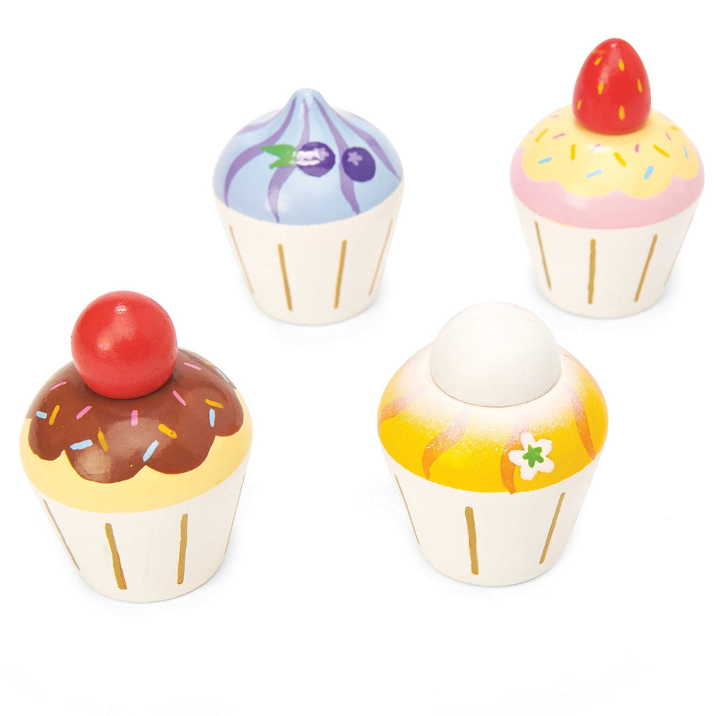 Wooden Cupcake Play Food Set Toy Kitchens & Play Food Le Toy Van, Inc. 