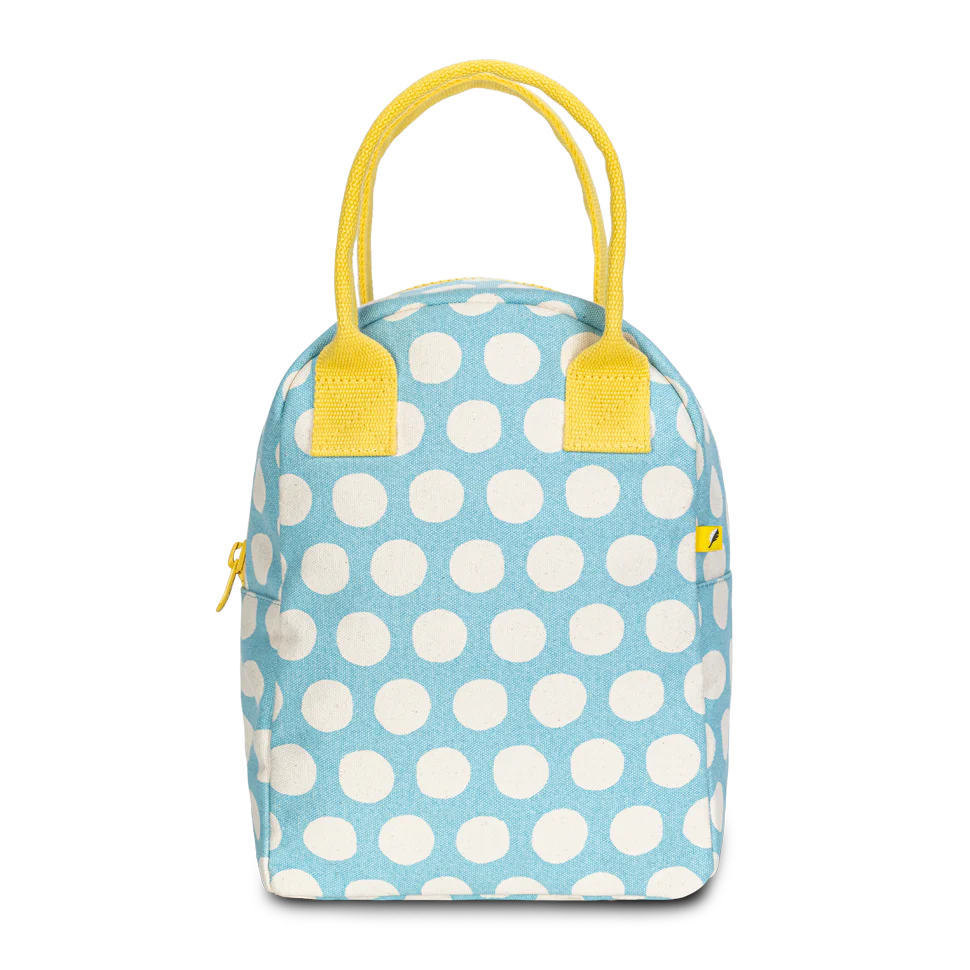 Zipper Lunch Bag | Dot Blue Lunch Box Fluf OS 