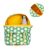 Zipper Lunch Bag | Dot Spring Green Lunch Box Fluf 