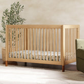 Gelato 4-in-1 Convertible Crib with Toddler Bed Conversion Kit | Honey