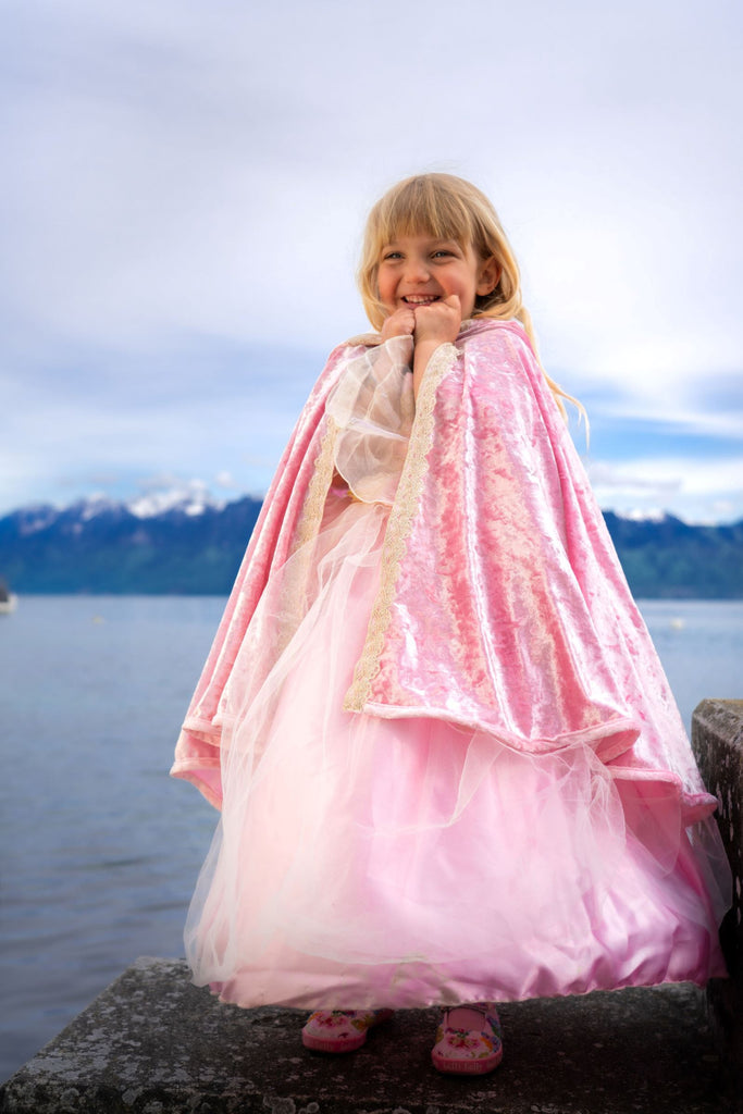 Deluxe Pink Princess Cape by Great Pretenders USA Great Pretenders USA 