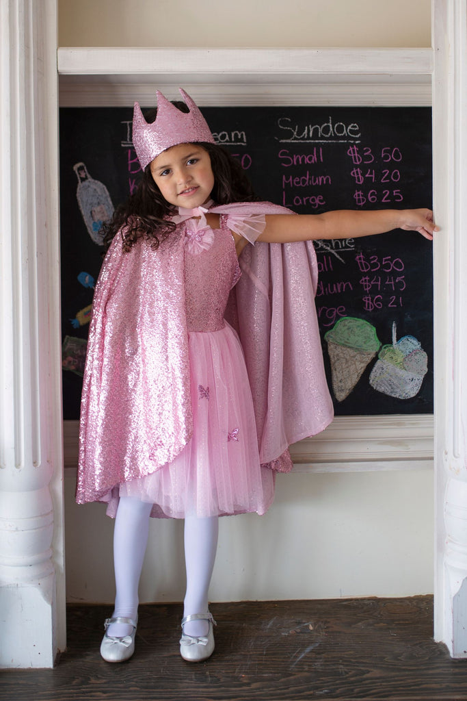 Pink Sequins Butterfly Dress & Wings by Great Pretenders USA Great Pretenders USA 