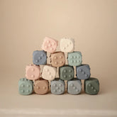 Dice Press Toy 2-Pack | Blush/Shifting Sands Mushie 