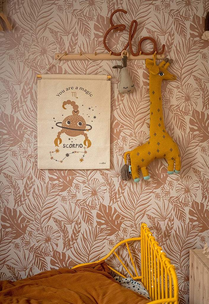LITTLE SCORPIO children's wall decoration zodiac sign scorpio Accessoires nattiot-shop-america 