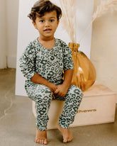 Littles Sage Spots Organic Harem | Bohemian Mama - Children's Clothing