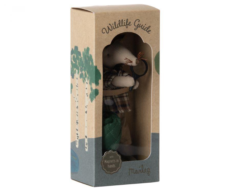 Presale - Wildlife guide mouse Toys Maileg 