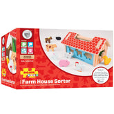 Farmhouse Sorter by Bigjigs Toys US Bigjigs Toys US 