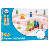 Figure of Eight Train Set by Bigjigs Toys US Bigjigs Toys US 