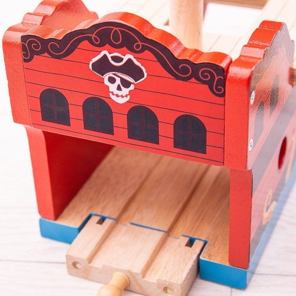 Pirate Galleon by Bigjigs Toys US Bigjigs Toys US 