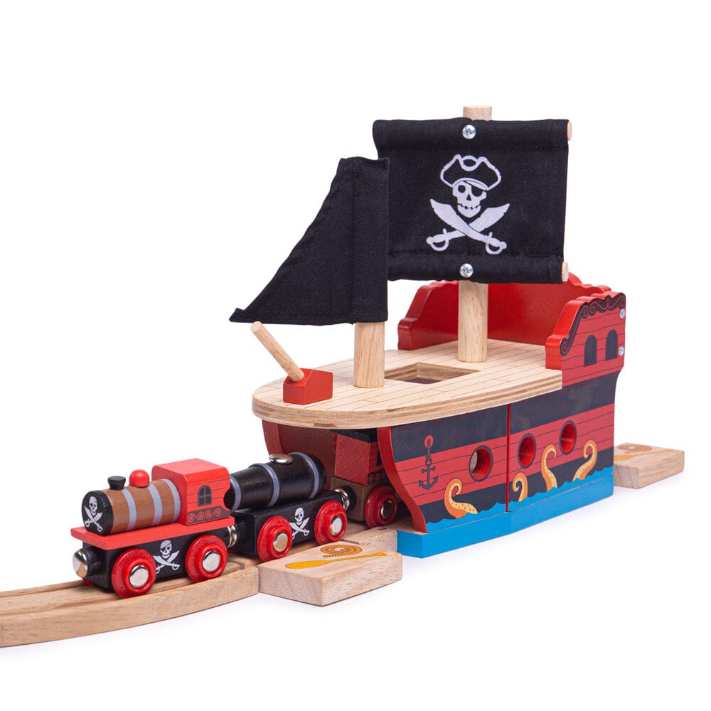 Pirate Galleon by Bigjigs Toys US Bigjigs Toys US 