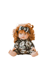 Doll Peasant Top + Short Set | Dandy Floral Doll & Action Figure Accessories Bohemian Mama Littles 