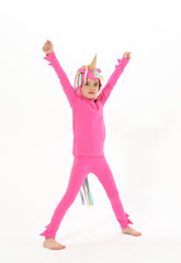 Pink Unicorn Costume Costumes Band of the Wild Hat + Tail + Pajama 2/3T 