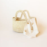baby doll bassinet Woven Basket Imani Collective 