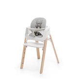 Steps™ Chair | White + Natural