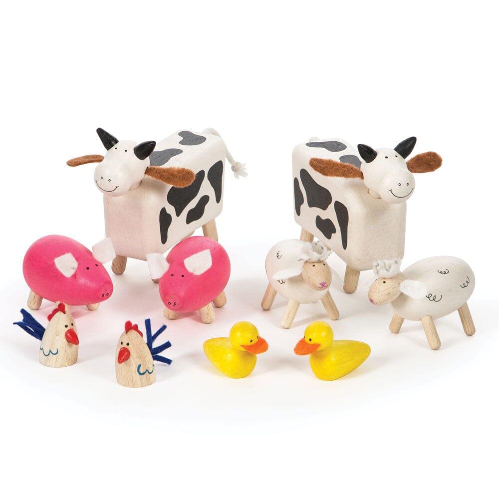 Farm Animals by Bigjigs Toys US Bigjigs Toys US 