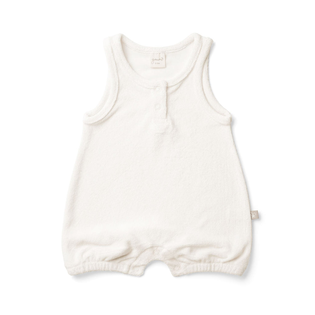 QUICK CHANGE ROMPER | CLOUD TERRY rompers goumikids 