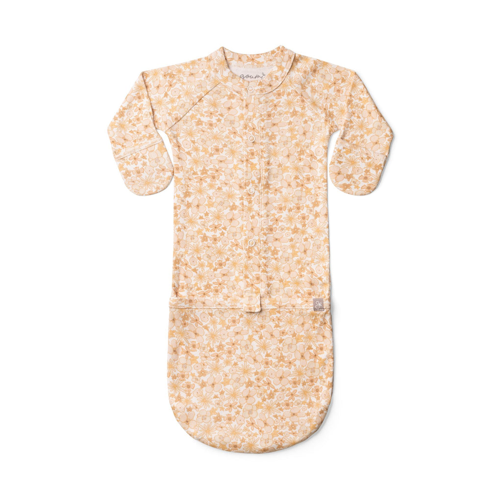 24 HOUR CONVERTIBLE GOWN | WILDFLOWERS Baby Gowns goumikids 