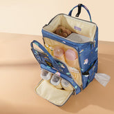 Open-Wide Diaper Backpack Diaper Bags SUNVENO 