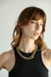 Shackle Clasp | Perfect Classic Curb (19-20") Necklaces Rachel Nathan Designs 