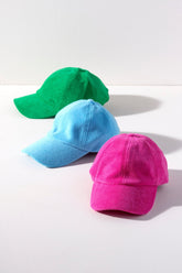 Sol Terry Ball Cap | Turquoise Hats Shiraleah 
