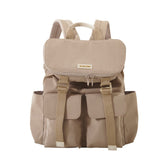 Houndstooth Diaper Backpack Diaper Bags SUNVENO Khaki 