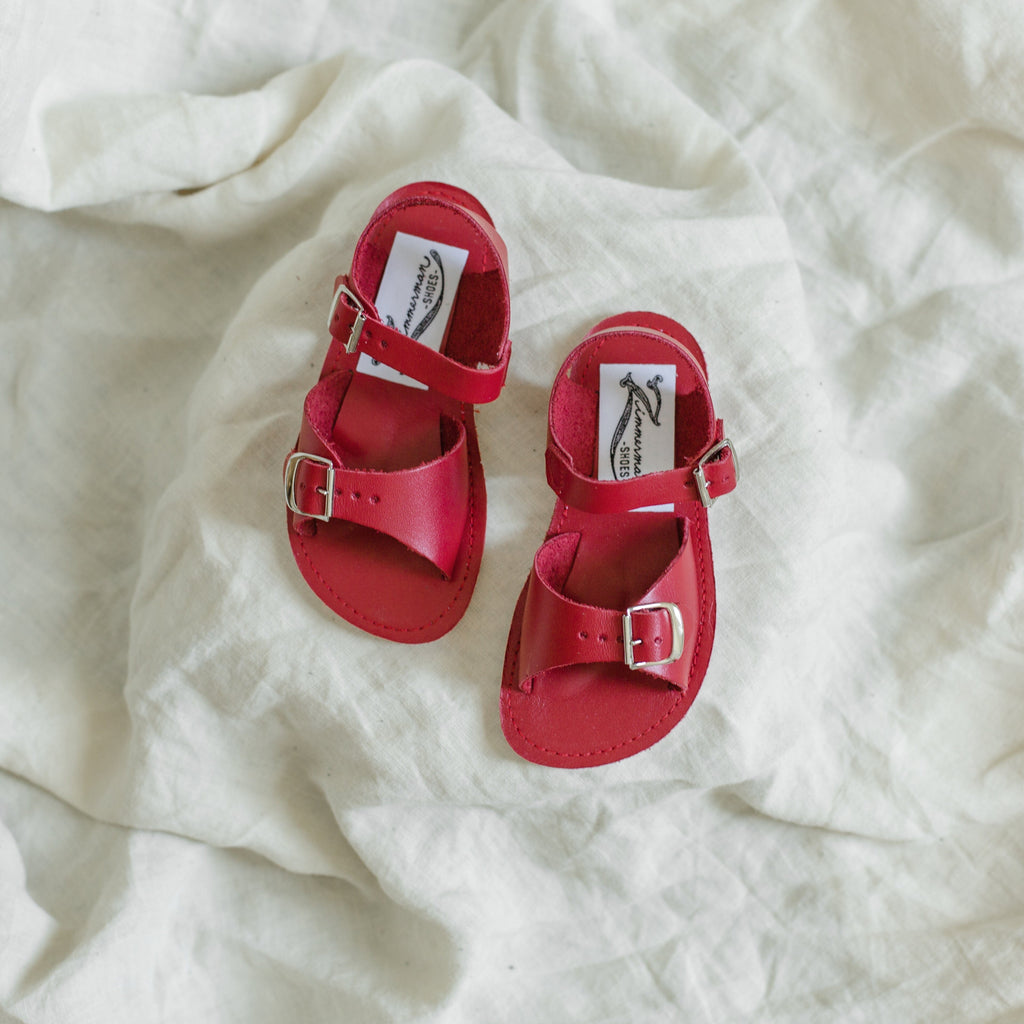 Stevie Sandal - Red sandals Zimmerman Shoes 