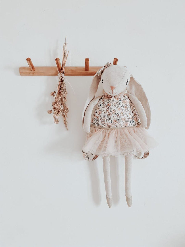 My Dolly Bunny Linen Backpack Backpack MON AMI 