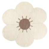 Daisy Children's Rug with Flower Shape Rugs Nattiot ≈ 2’ 11’’ x 2’ 11’’ 