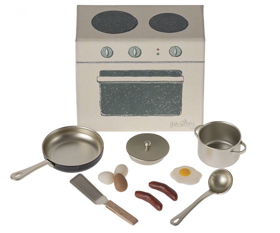 Presale Cooking Set, Mouse Maileg Clothes & Accessories Maileg 