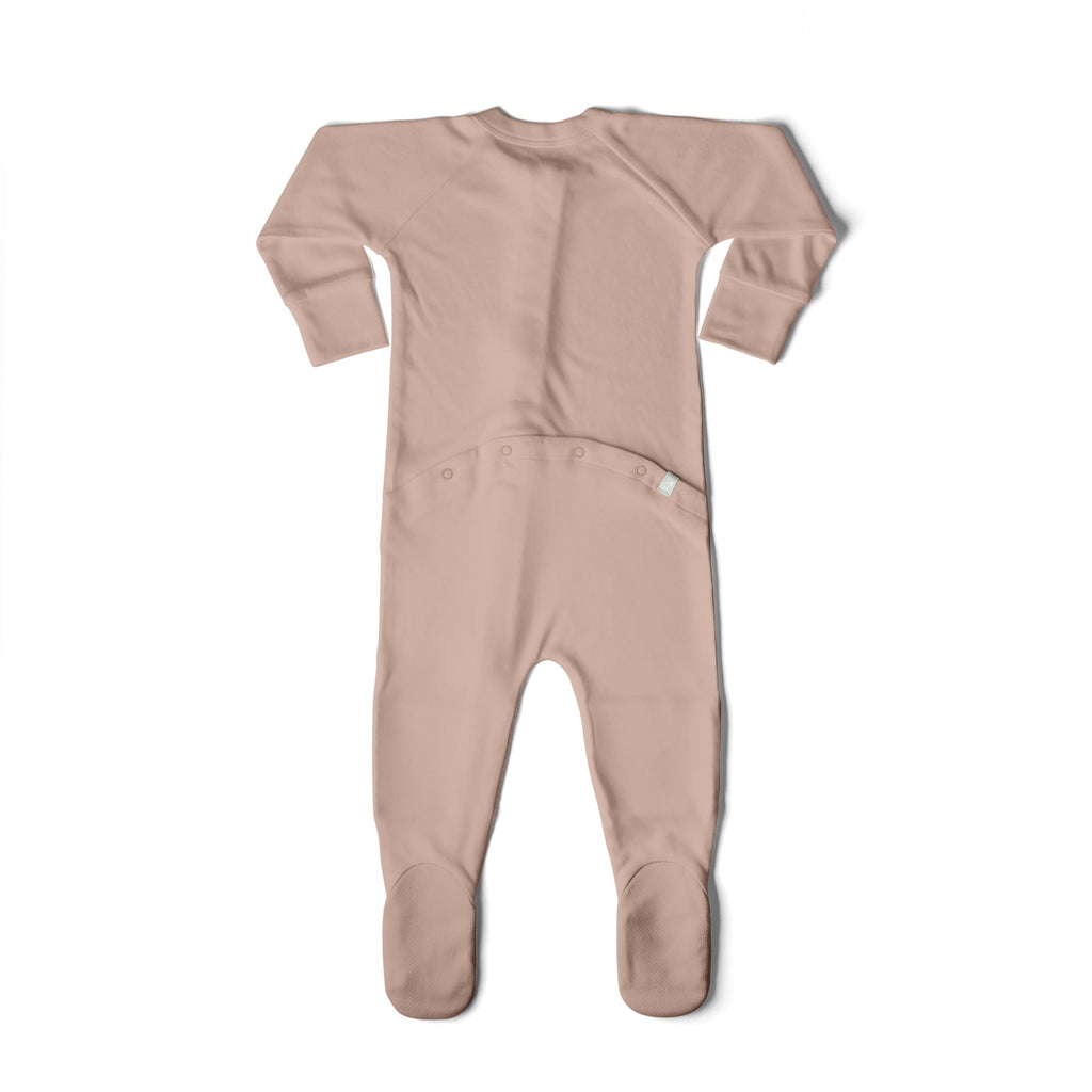 Grow With You Zipper Jumpsuit + Loose Fit | Rose Onesies goumikids 