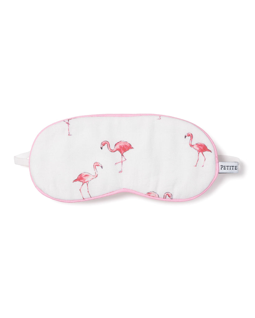 Kid's Sleep Mask in Flamingos Eye Mask Petite Plume 